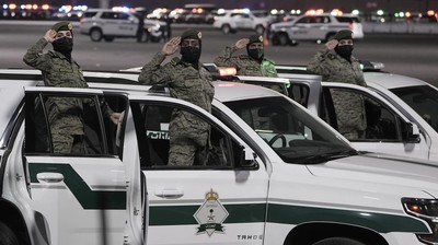 Arab Saudi Gelar Parade Militer untuk Pengamanan Ibadah Haji