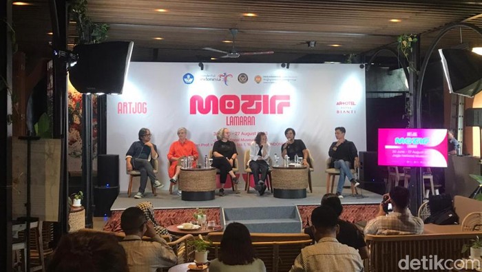 Jumpa pers Artjog 2023 di Jogja, Kamis (22/6/2023).