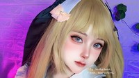 Baeby Chan juga cosplay jadi Nun atau biarawati. (Foto: dok Instagram)