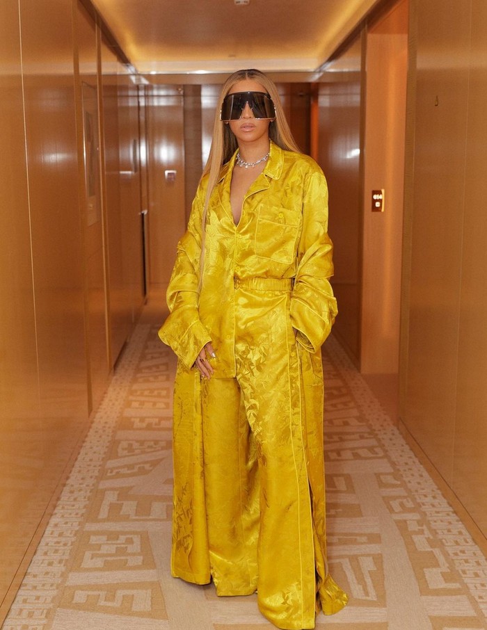 Beyonce di Fashion Show Louis Vuitton Beyonce di fashion show Louis Vuitton.