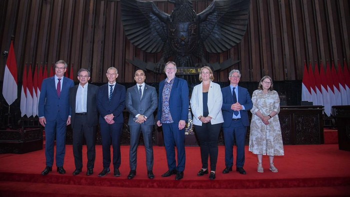 BKSAP DPR RI menerima kunjungan delegasi Committee on International Trade (INTA) Parlemen Eropa.