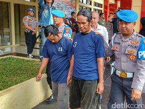 Wajah Lesu Dua Bang Jago Usai Todong Pedang ke Polisi Bandung