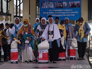 Kloter Terakhir Haji Embarkasi Solo Diberangkatkan, Ada 306 Jemaah