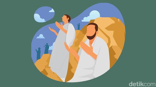 ilustrasi jemaah haji wafat