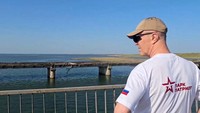 Jembatan yang dihantam rudal itu menghubungkan Kherson ke Krimea.