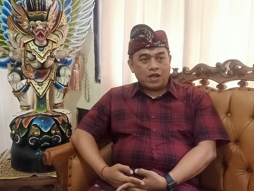 Kepala Dinas Kesehatan Provinsi Bali I Nyoman Gede Anom ketika ditemui di Kamis (22/6/2023) di Kantor Kepala Dinas Kesehatan Provinsi Bali, Jalan Melati No 20 Denpasar, Bali. (Ni Made Lastri Karsiani Putri-detikBali)
