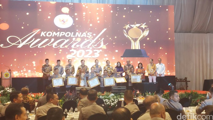 Kompolnas Awards 2023. (Rumondang Naibaho/detikcom)