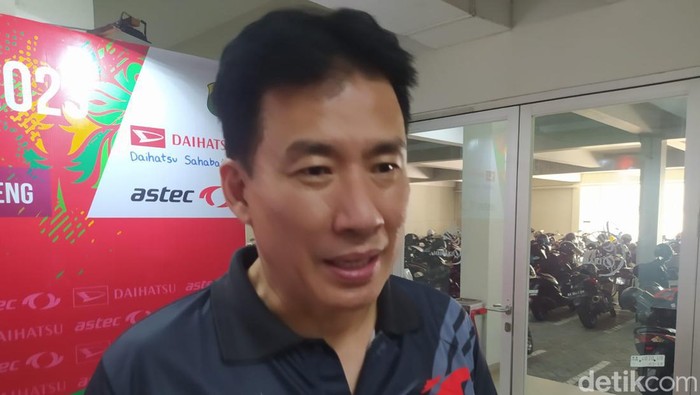 Legenda bulutangkis Indonesia, Alan Budi Kusuma di Magelang, Kamis (22/6/2023).