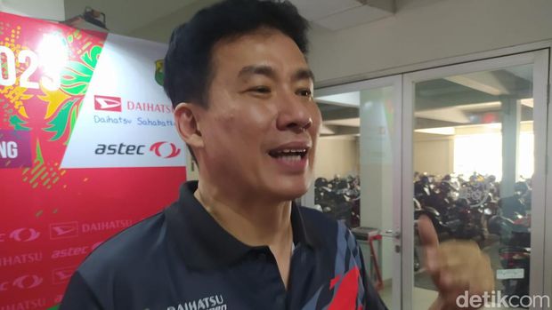 Legenda bulutangkis Indonesia, Alan Budi Kusuma di Magelang, Kamis (22/6/2023).