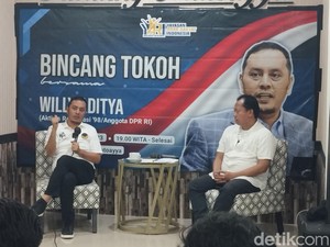 Willy Diskusi Bareng Aktivis 98 Makassar, Kritik Wakil Rakyat Minim Penggerak