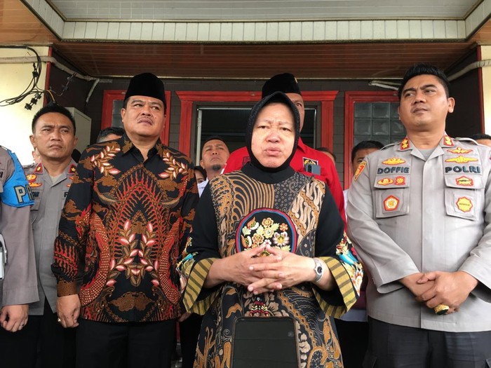 Mensos Risma di Lampung Tengah