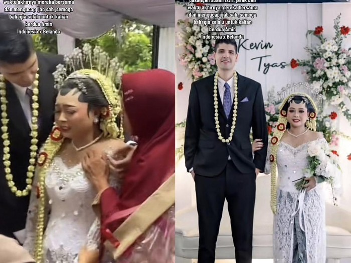 Pasangan viral beda negara, wanita yang berasal dari Desa Gondoriyo, Klakahkasihan, Kecamatan Gembong, Pati, Jawa Tengah menikah dengan pria asal Belanda.