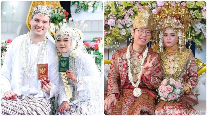 Pernikahan beda negara antara warga Sumsel dengan WNA.