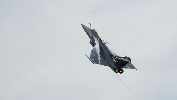 Peswat tempur Dassault Rafale. (AP Photo)