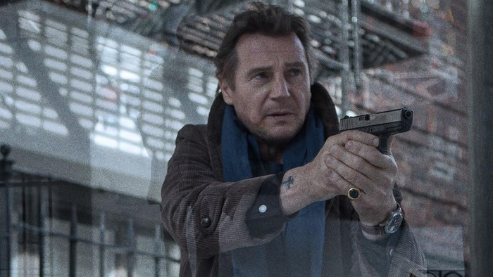 Poster Film A Walk Among The Tombstones.