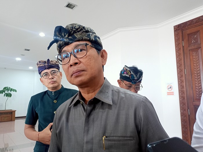Sekda Badung I Wayan Adi Arnawa, Kamis (22/6/2023). (Agus Eka/detikBali)