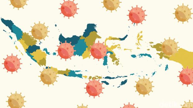 Ilustrasi pandemi jadi endemi