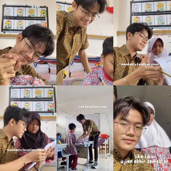 Mirip Artis Korea, Bapak Guru di Bandung Ini Viral Bikin Semangat Sekolah