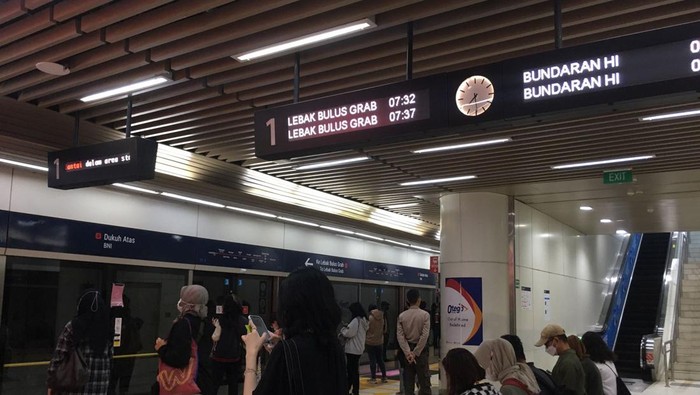 Tarif Rp 1 MRT dan TransJakarta (Magdalena Handrica Natasya Gadja/detikcom)