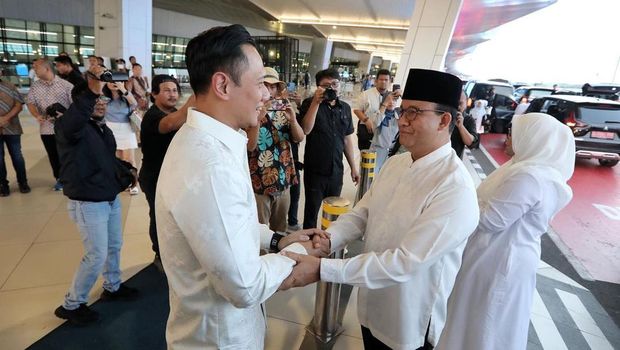 Anies Baswedan dan AHY. (Instagram/agusyudhoyono)