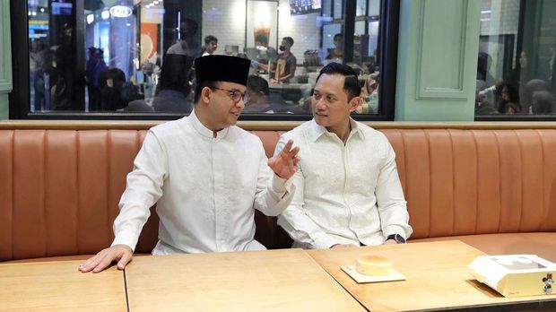 Anies Baswedan dan AHY. (Instagram/agusyudhoyono)