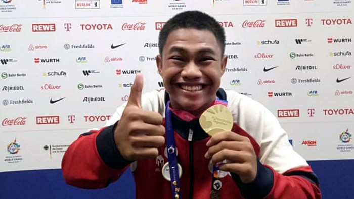 Arsyad Banjari Raih Medali Emas Special Olympics Games 2023