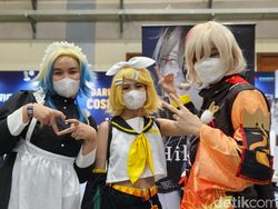 Aksi Keren Cosplay Warnai Indonesia Comic Con Asia Pop 2023