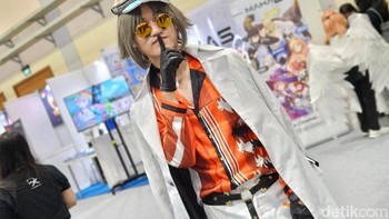 Cosplay Mysta Rias. Foto: Adi Fida Rahman/detikinet