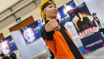 Cosplay Naruto Shippuden. Foto: Adi Fida Rahman/detikinet
