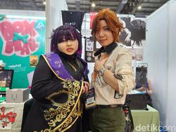 Aksi Keren Cosplay Warnai Indonesia Comic Con Asia Pop 2023