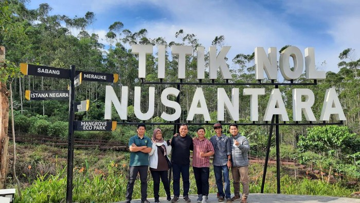 Duet penelitian Universitas Bunda Mulia dan BRIN di IKN (Dok. UBM)