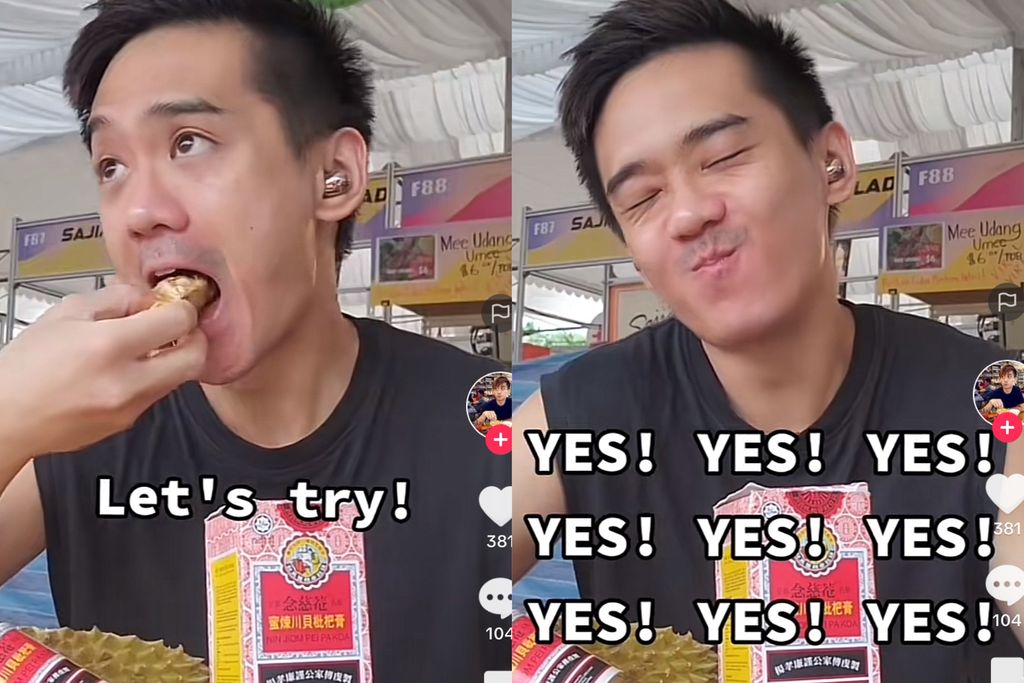 Durian campur obat batuk