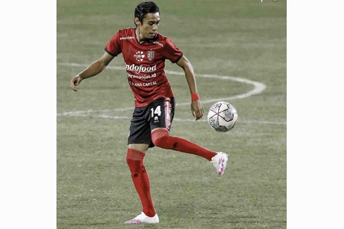 Gelandang Bertahan Bali United Fadil Sausu. (Instagram Fadil Sausu)