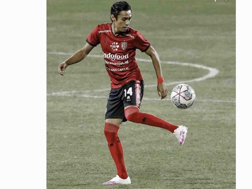 Gelandang Bertahan Bali United Fadil Sausu. (Instagram Fadil Sausu)