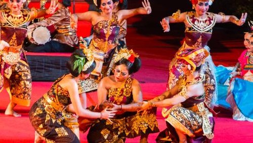 Gong Kebyar dari Duta Kabupaten Buleleng di Pesta Kesenian Bali (PKB) 2023. (IG PKB)