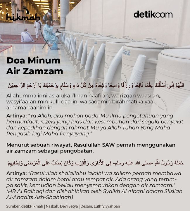 Air Zam Zam Murah - Doa Sebelum Minum Air zam zam