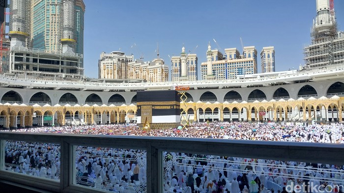 Jemaah di Masjidil Haram, Arab Saudi