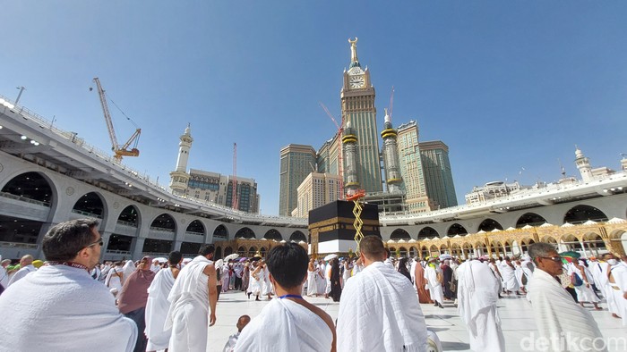 Jemaah di Masjidil Haram, Arab Saudi