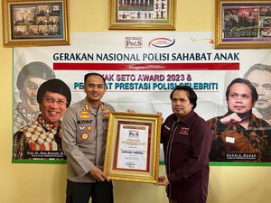 Polres Soppeng Raih Penghargaan dari BKKBN Berkat Program Patroli Stunting