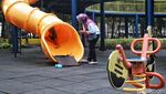 Libur Telah Tiba, Taman Kota Ramai untuk Bermain