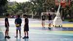 Libur Telah Tiba, Taman Kota Ramai untuk Bermain