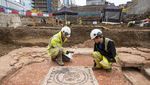Potret Makam Era Romawi Langka Ditemukan di Bawah Kota London