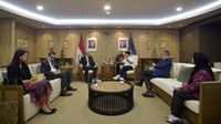 Dalam kesempatan tersebut, Mendag RI didampingi Staf Khusus Mendag RI Bidang Perjanjian Perdagangan Internasional, Bara Krishna Hasibuan.