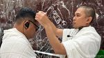 Momen Jemaah Maktour Kloter Akhir Jalani Umrah