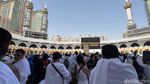 Momen Jemaah Maktour Kloter Akhir Jalani Umrah