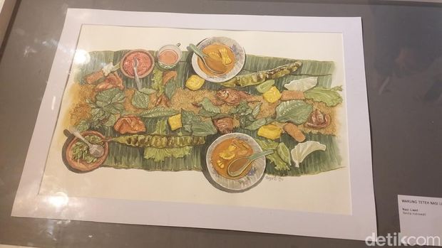 Pameran Ilustrasi Ngider dengan Makan