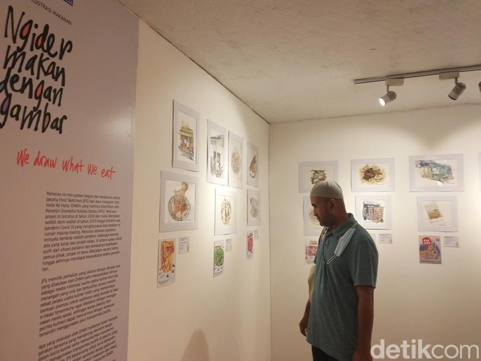 Pameran Ilustrasi Ngider dengan Makan