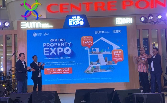 Pembukaan KPR BRI Property EXPO 2023 di Medan