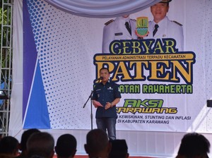 Di Gebyar Paten, Pemkab Karawang Hadirkan Layanan Kependudukan-Samsat
