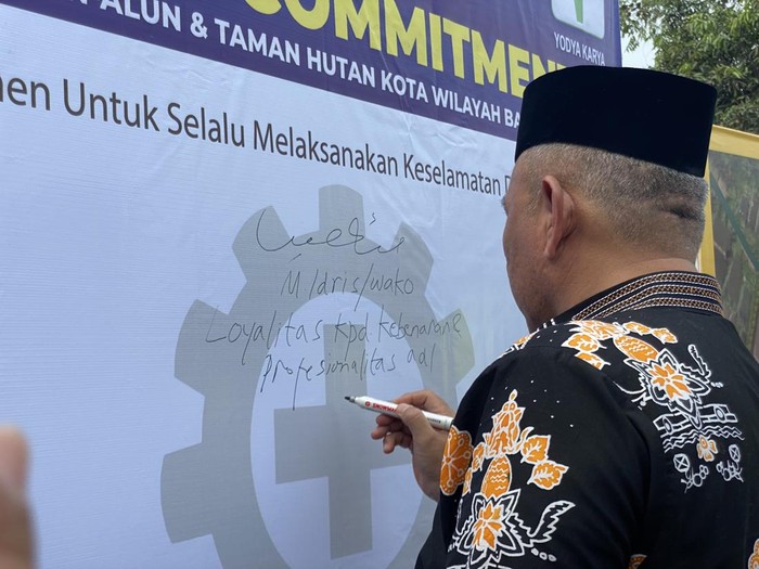 Pemkot Depok Mulai Bangun Alun-Alun Taman Hutan Kota